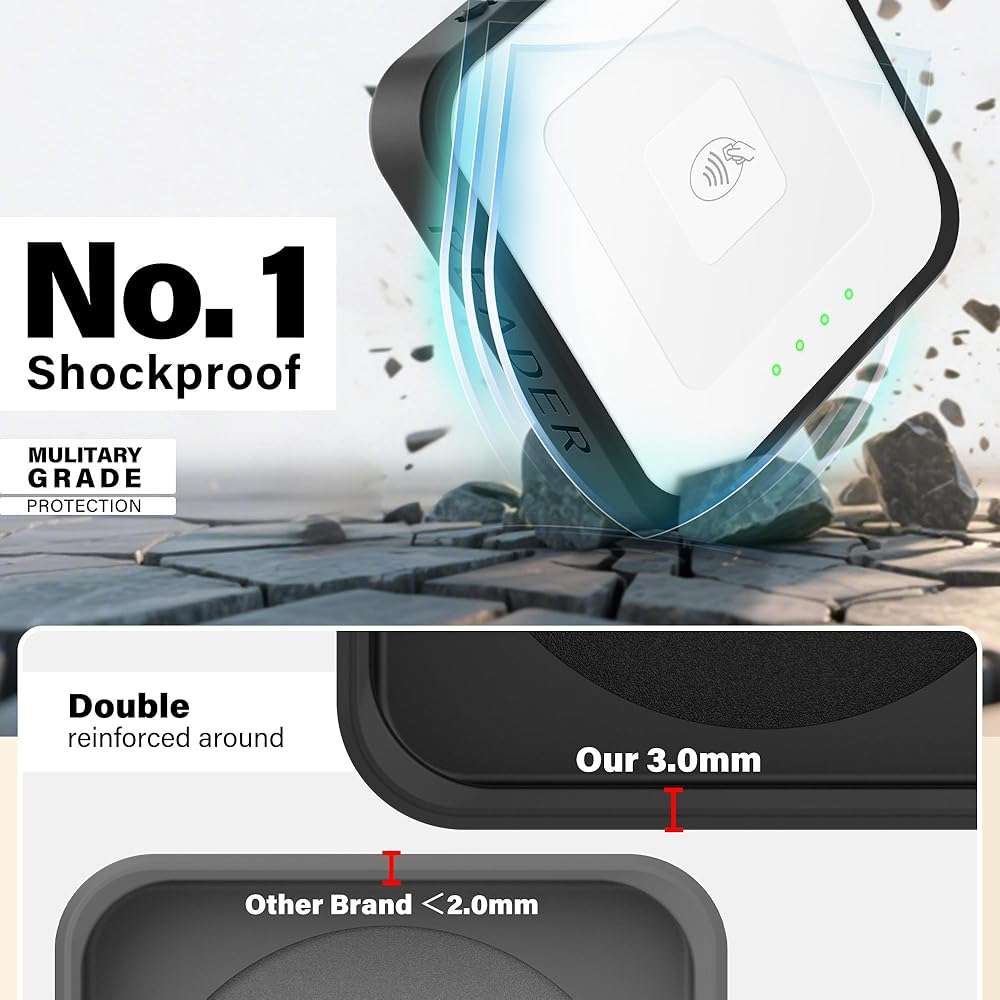 Magnetic Case Compatible with Square Reader 2nd Generation, Case for Square Contactless Chip Card Reader 2nd (Compatible with MagSaf Cover - Image 7