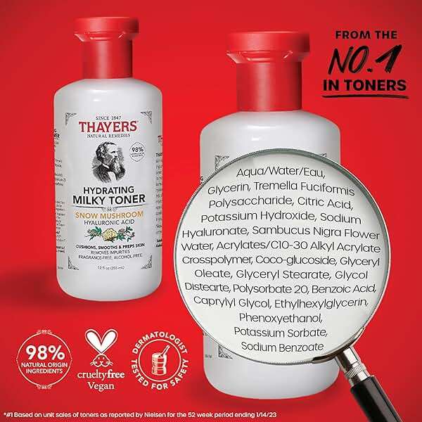 Thayers Purify & Hydrate Skin Care Set, Includes Rose Petal Facial Toner to Reduce Pores and Hydrating Milky Toner for 48H Hydration, 1 Skin Care Kit - Image 9