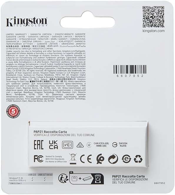 Kingston Exodia S USB Flash Drive 128GB - Image 4