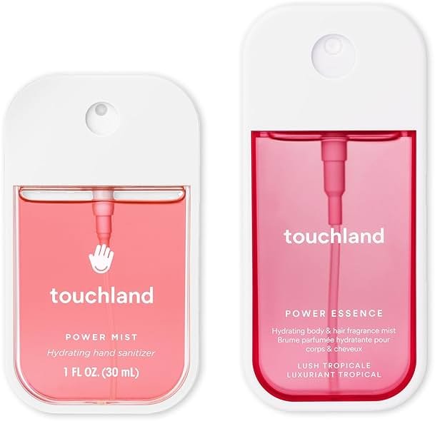 Touchland Juicy Escape Body Mist + Hand Sanitizer Spray Set - Product Image