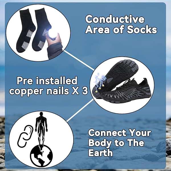 ELETON Barefoot Shoes Women Men Footwear, Wide Toe Box Hiking Zero Drop Non-Slip Quick-Dry River Boat Pool Beach Water Shoes, Lightweight Swimming Running Walking Sneakers Unisex - Image 3