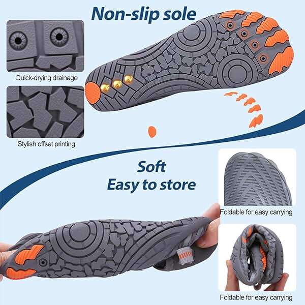 ELETON Barefoot Shoes Women Men Footwear, Wide Toe Box Hiking Zero Drop Non-Slip Quick-Dry River Boat Pool Beach Water Shoes, Lightweight Swimming Running Walking Sneakers Unisex - Image 4