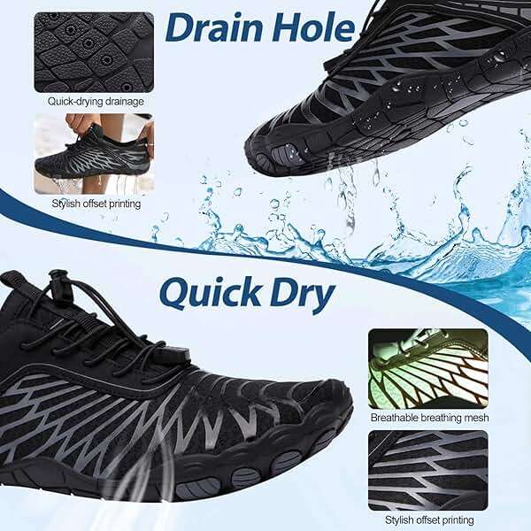 ELETON Barefoot Shoes Women Men Footwear, Wide Toe Box Hiking Zero Drop Non-Slip Quick-Dry River Boat Pool Beach Water Shoes, Lightweight Swimming Running Walking Sneakers Unisex - Image 5