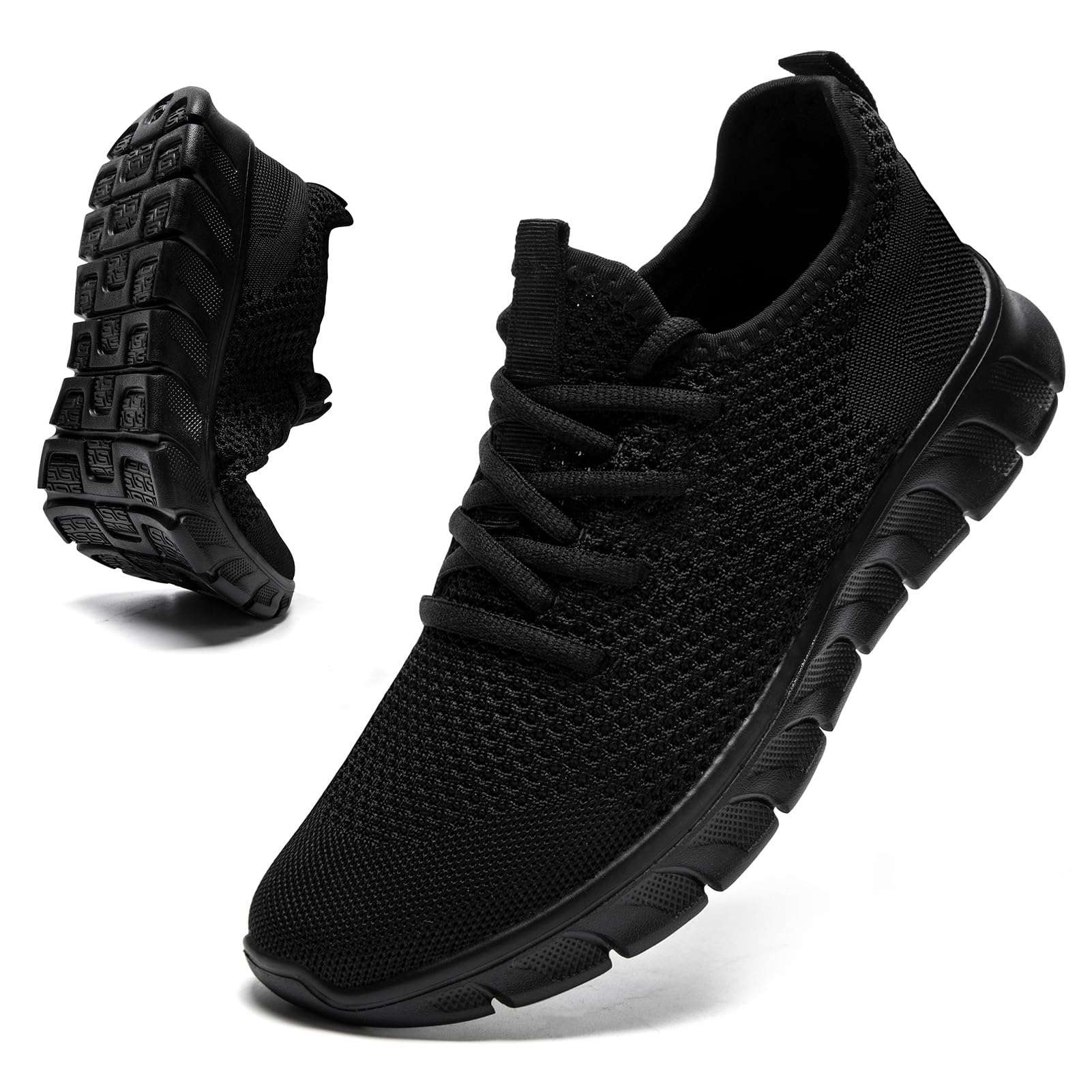 VLHGCG Men's Lightweight Running Shoes Slip On Walking Tennis Gym Shoes Fashion Sneakers - Image 1