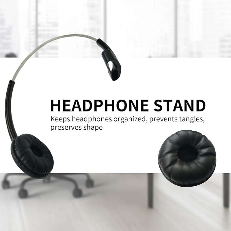 Miayaya Standard Headband with Extra Cushion for Plantronics Savi CS540 W740 W745 W440 W740-M C054 CS540XD 8240 8245 W445 Over The Head Headset Premium Replacement Spare Parts Black - Image 6