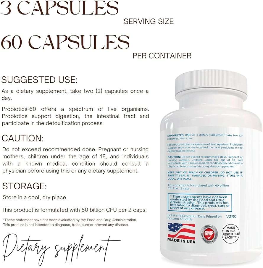 HAPPY MILLIONS Collagen Complex & Probiotic 60 Billion Capsules | Supports Skin, Joint & Digestive Health | Type I, II, III, V, X Collagen + MAKTREK Probiotic | 90 + 60 Capsules - Image 7