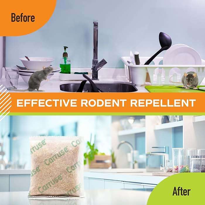 Mouse Rodent Repellent Peppermint Oils: Rate/Spiders/Moths/Ants/Roaches/Silverfish Deterrent - Squirrel Repellent - Car Engines/RV/Truck/Boat/Garage/Shed/Cabin - Indoor Mice Repellent Pouches - Image 2