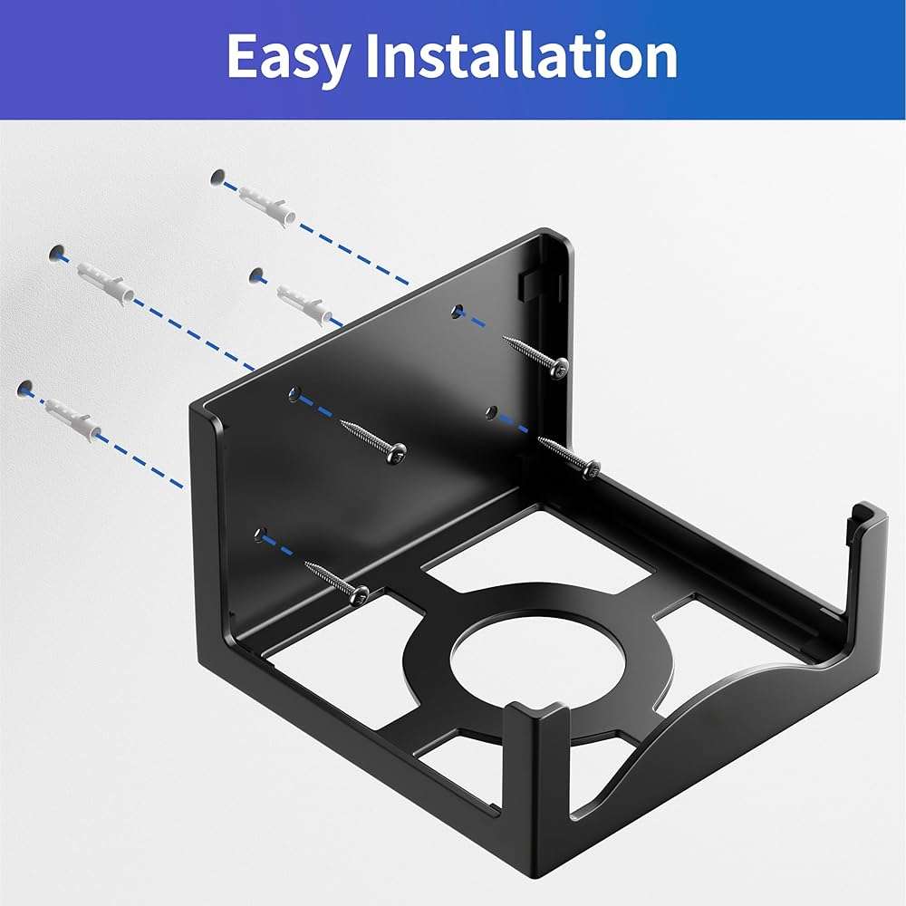 Wall Mount for Xbox Series X – Heavy-Duty Metal Console Holder with Ventilated Base and Silicone Pads – Space-Saving Xbox X Wall Bracket for Better Cooling and Easy Installation - Image 7