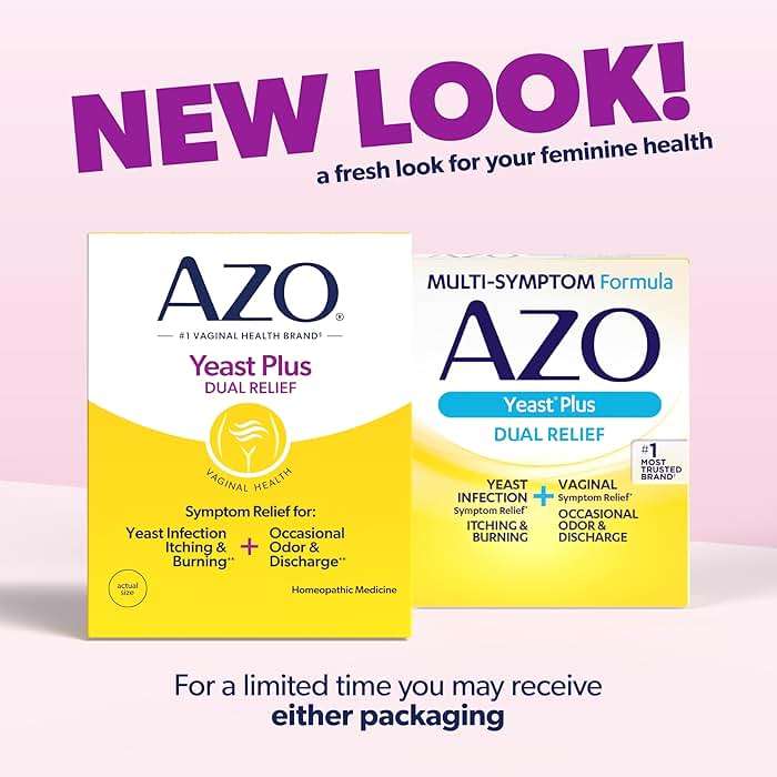 AZO Yeast Plus Dual Homeopathic Yeast Infection Symptom Relief for Women–Vaginal Itching & Burning + Odor & Discharge, Intimate Health Tablets, 2 Pack (60 Count x2), from the #1 Vaginal Health Brand! - Image 2