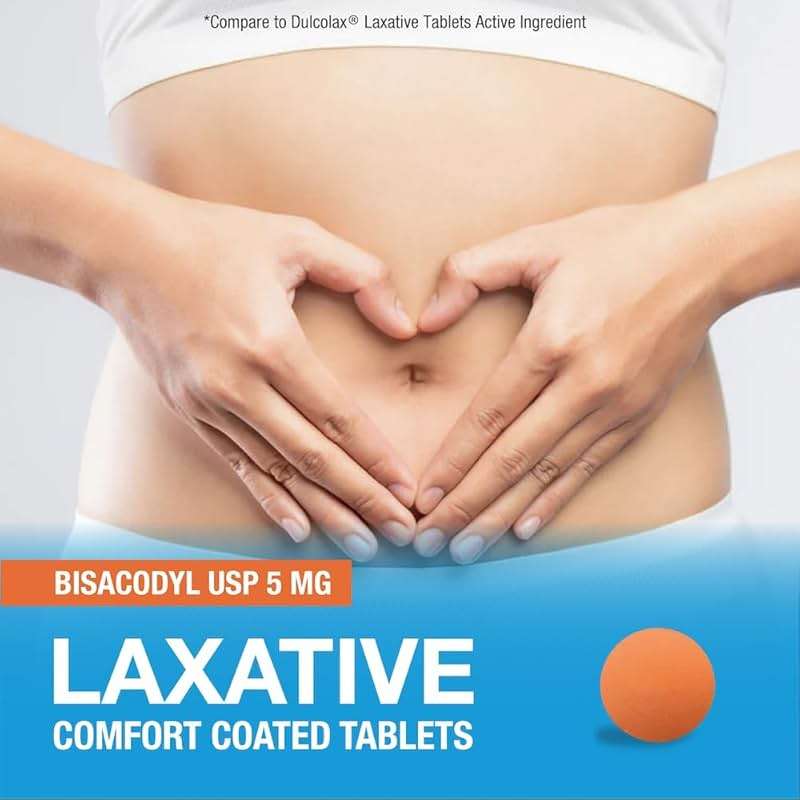 Puregen Labs Bisacodyl 5mg Tablet | 200 Count | Stimulant Laxative, Gentle and Fast Overnight Relief for Constipation - Image 4