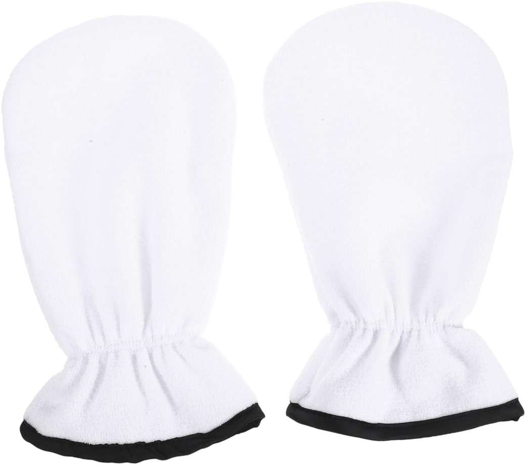 SHERCHPRY Facial Exfoliator Gloves Hand Mask for Dry Scalp Essential Oil Spa Gloves - Image 1