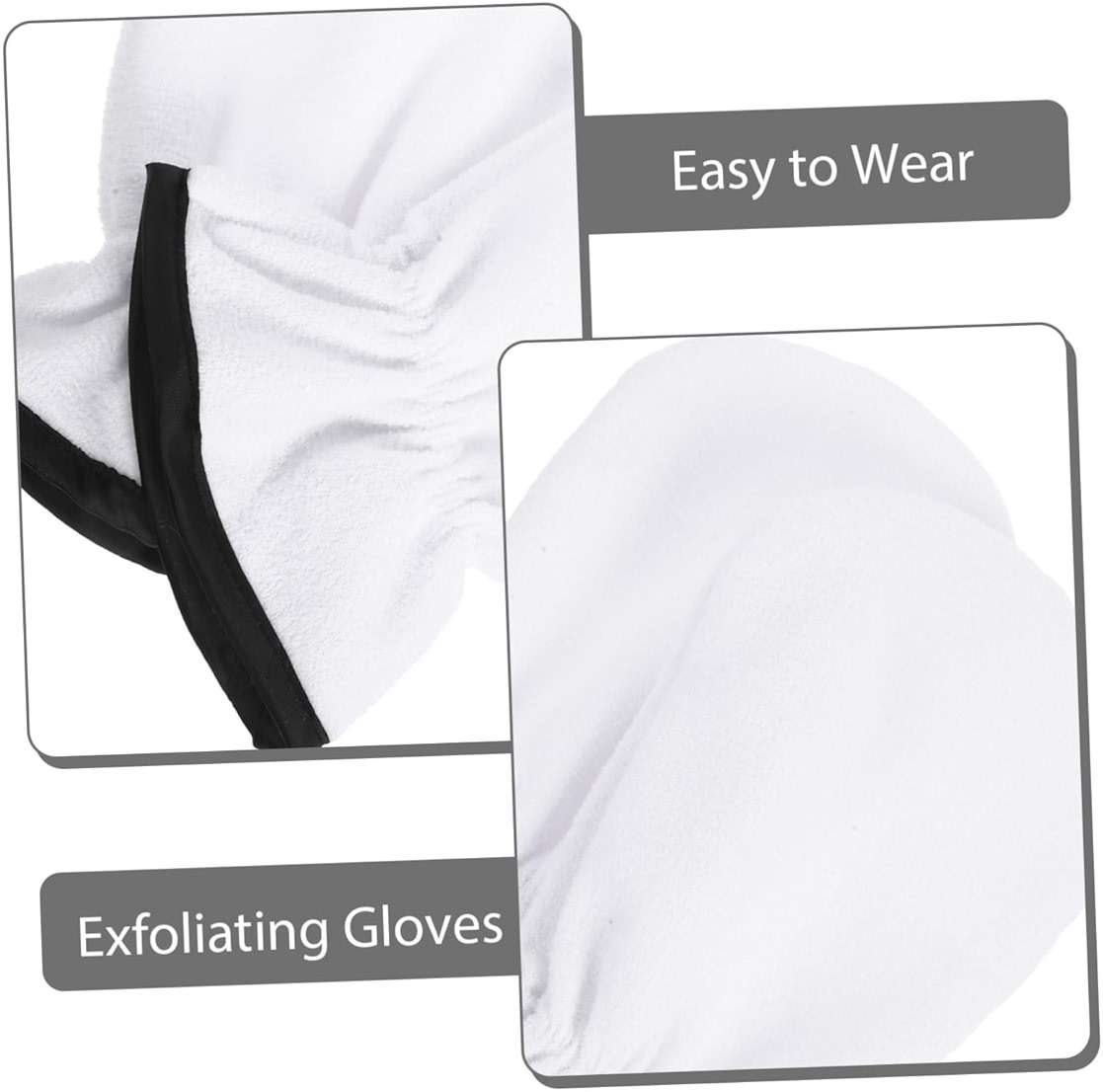 SHERCHPRY Facial Exfoliator Gloves Hand Mask for Dry Scalp Essential Oil Spa Gloves - Image 7