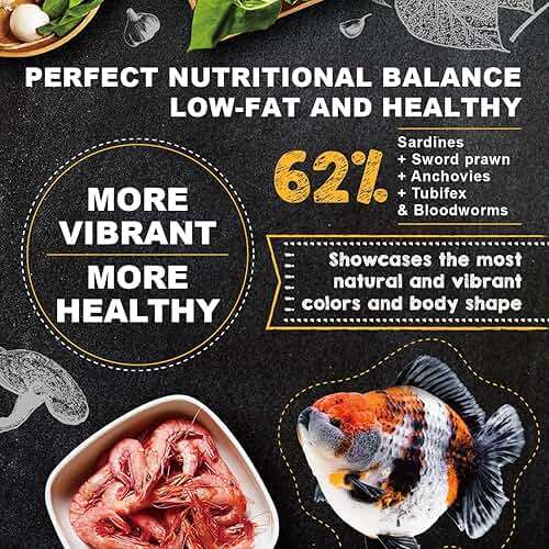 Ultra Fresh Apex Goldfish Growth Crisps, Premium All Natural Ingredients Goldfish Fish Food, Slow Sinking, 1.76 oz - Image 2