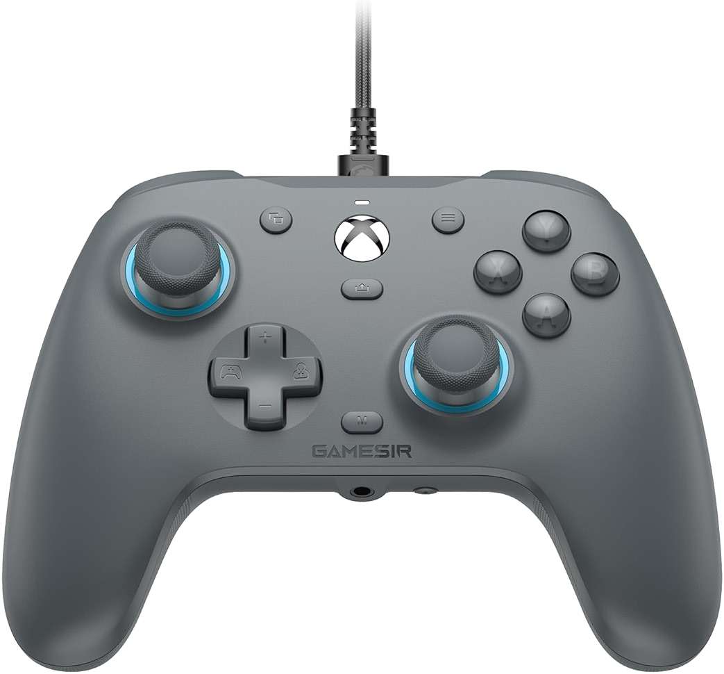 GameSir G7 SE Wired Controller for Xbox Series X|S, Xbox One & Windows 10/11, Plug and Play Gaming Gamepad with Hall Effect Joysticks/Hall Trigger, 3.5mm Audio Jack-Gray - Image 1