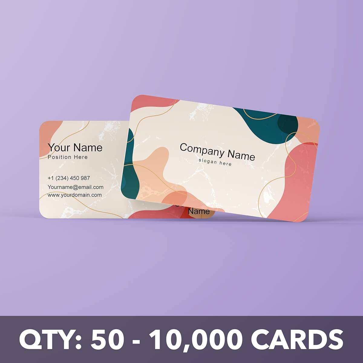Custom Business Cards with Rounded Corners - 16pt Cardstock - Made in the USA (50 to 10,000 Cards) - Image 5