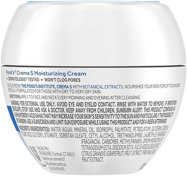 POND'S Nourishing Moisturizing Cream, Crema S 1.75 oz (Pack of 3) - Image 3