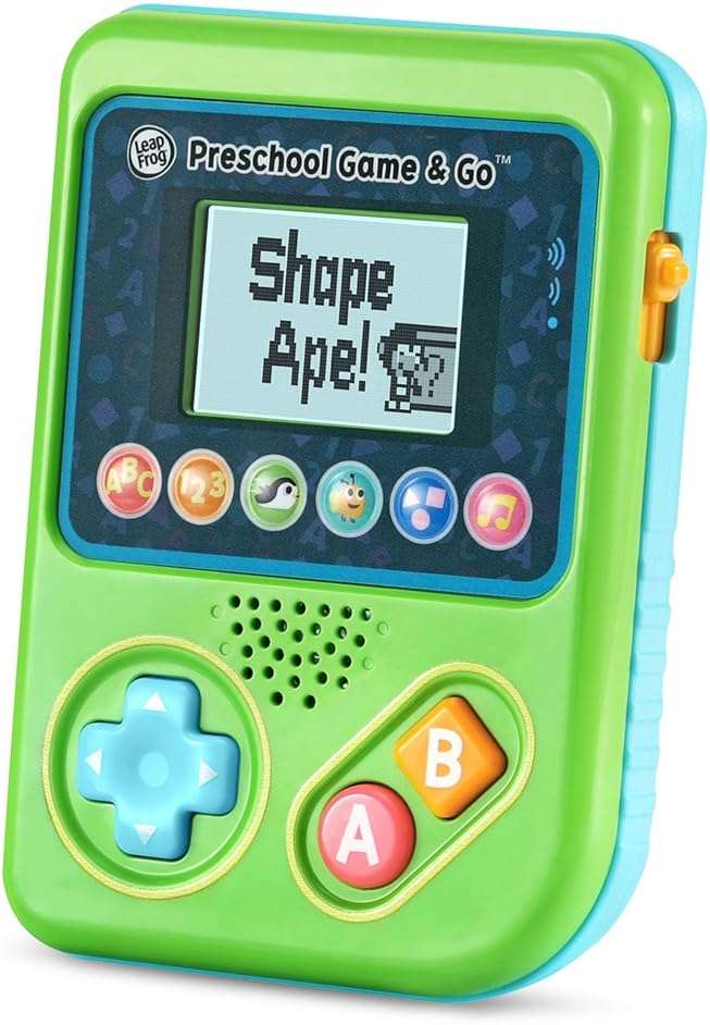 LeapFrog Preschool Game and Go Handheld Video Game Toy, Green - Image 4