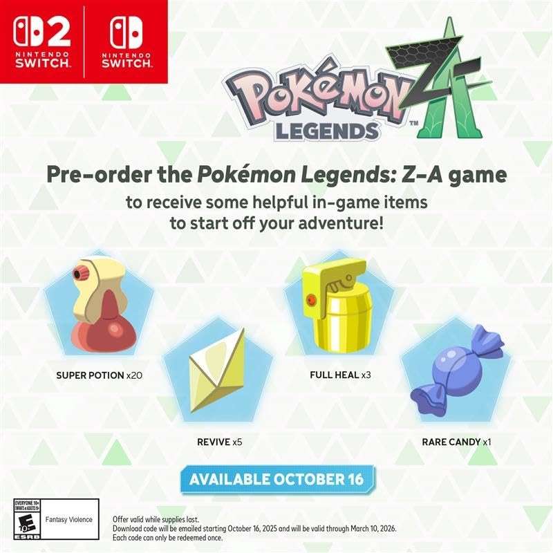 Pokémon™ Legends: Z-A - Nintendo Switch - Image 2