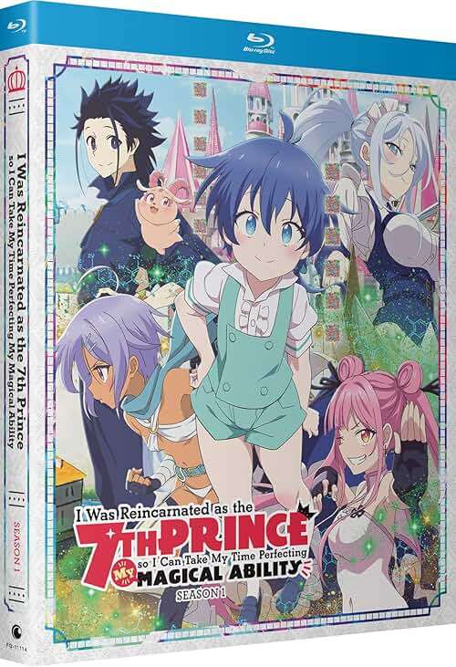 I Was Reincarnated As The 7Th Prince So I Can Take My Time Perfecting My Magical Ability - Season Part 1 - Blu-ray - Image 1