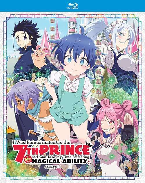 I Was Reincarnated As The 7Th Prince So I Can Take My Time Perfecting My Magical Ability - Season Part 1 - Blu-ray - Image 2