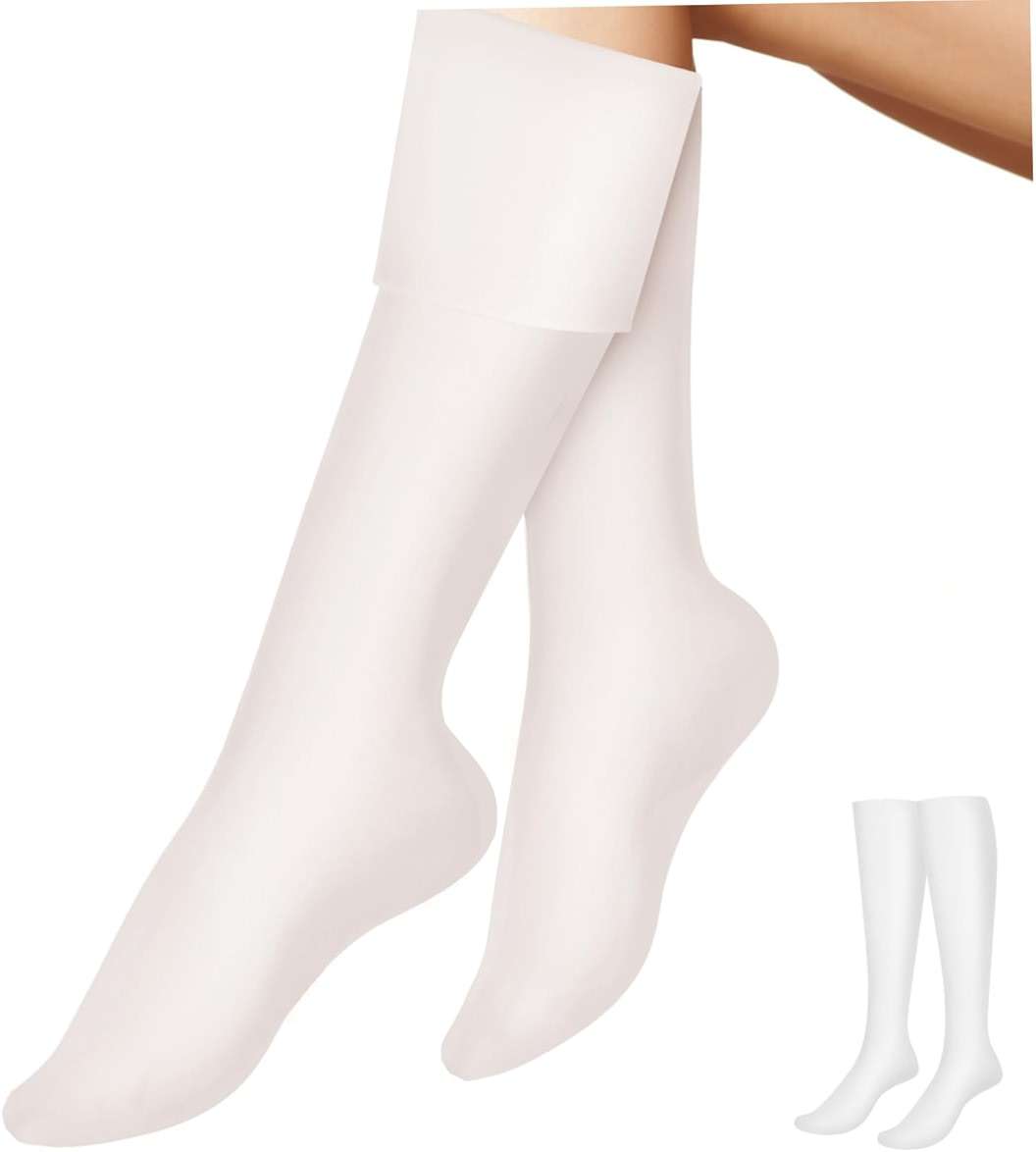 JOINPAYA 1pair Thigh High Socks Men Compression Socks Varicose Veins Treatment for Legs - Image 1