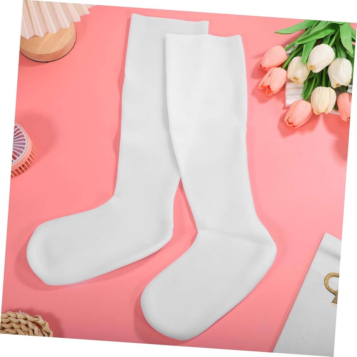JOINPAYA 1pair Thigh High Socks Men Compression Socks Varicose Veins Treatment for Legs - Image 9
