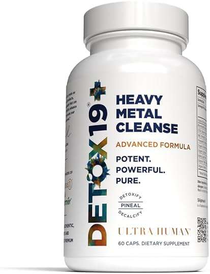 Ultra Human Daily Wellness Support – Heavy Metal Detox Cleanse, with Zeolite, Shilajit, Organic Chlorella & Spirulina, NAC & Alpha Lipoic. Supports Daily Detox, Cognition, Immune System -(Made in USA) - Image 1