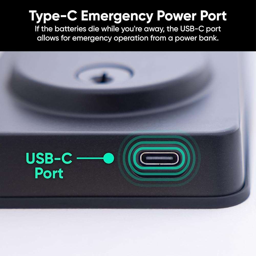Wyze Auto-Lock Bolt v2, Fingerprint Keyless Entry Smart Lock, AI Learning Scanner with Wi-Fi Front Door Lock Deadbolt, Auto-Lock, 8 Months Battery, BHMA2, IP53, Anti-Peep Keypad, Backup Keys - Image 13