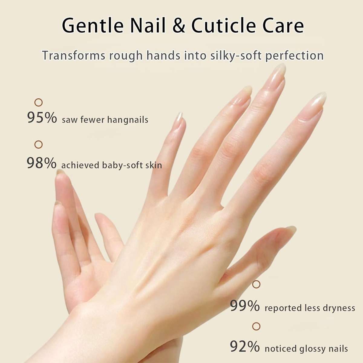 Keratin Nail Cream – 1oz Moisturizing Cream for Hands, Cuticles & Nails, Fast-Absorbing - Image 3