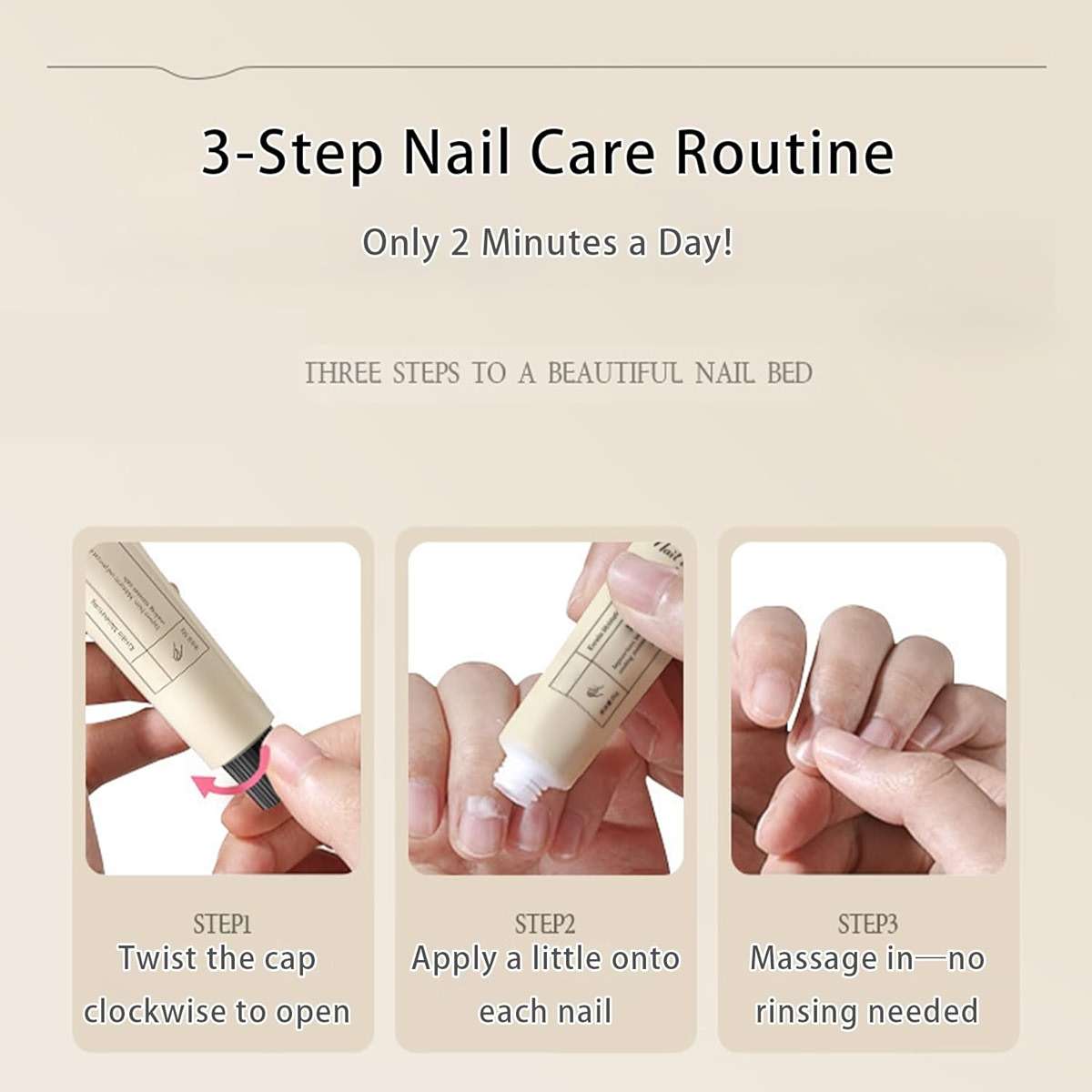Keratin Nail Cream – 1oz Moisturizing Cream for Hands, Cuticles & Nails, Fast-Absorbing - Image 7