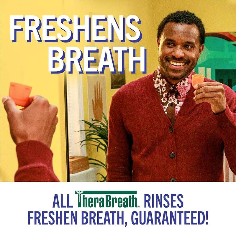 TheraBreath Healthy Gums Oral Rinse, Antigingivitis, Clean Mint Flavor, Dentist Formulated to Help Prevent Gingivitis and Support Gum Health, Alcohol Free, 1 Liter - Image 10