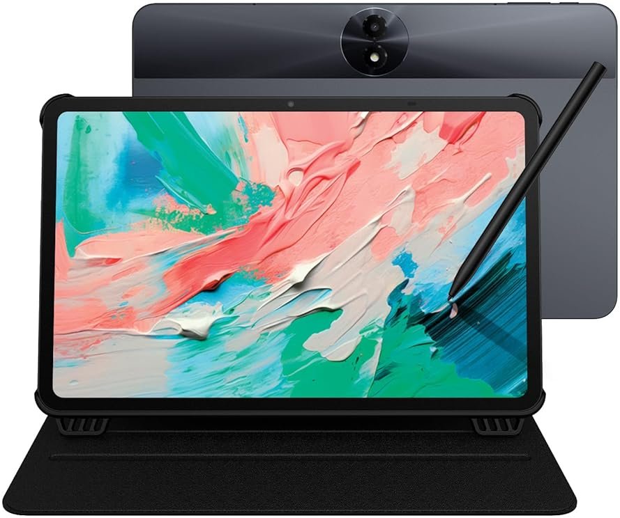 TCL NXTPAPER 11 Gen 2 Android Tablet, 11" Drawing Pad & Digital Notebook, Stylus & Flip Case Included, NXTPAPER 4.0 Display, Android 15, AI Tools, 8+8GB RAM, 128GB Storage, 8000mAh Battery, Gray - Product Image