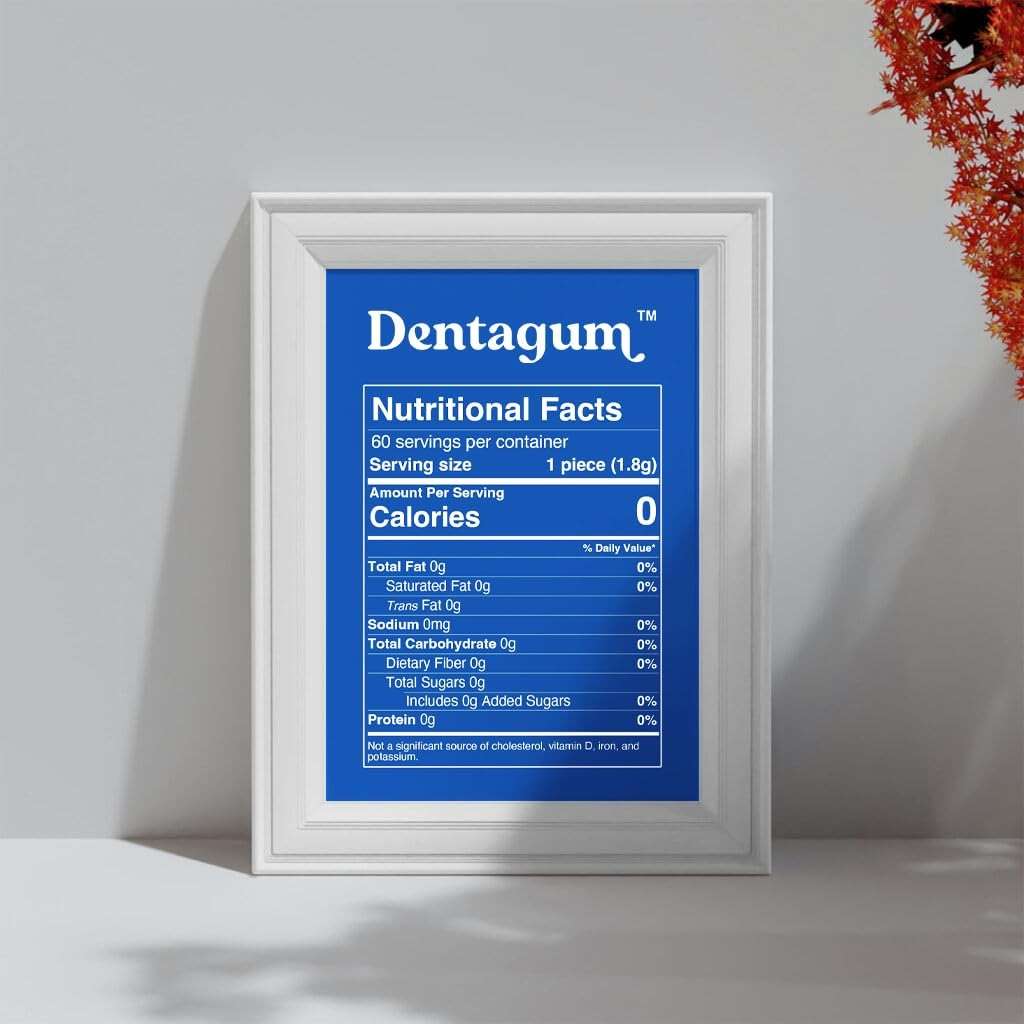 Dentagum Remineralizing Gum with Nano-Hydroxyapatite & Xylitol – SugarFree Chewing Gum for Enamel Repair, Cavity Protection & Receding Gums – 60 Pieces - Image 2