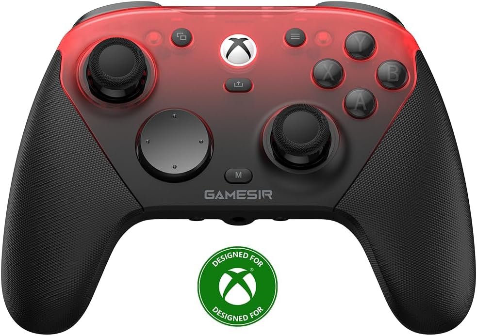 GameSir G7 Pro Wired Controller for Xbox Series X|S, Xbox One, Wireless Gamepad for PC&Android with TMR Sticks, Hall Effect Analog Triggers, 1000Hz Polling Rate, 3.5mm Audio Jack - Black - Product Image