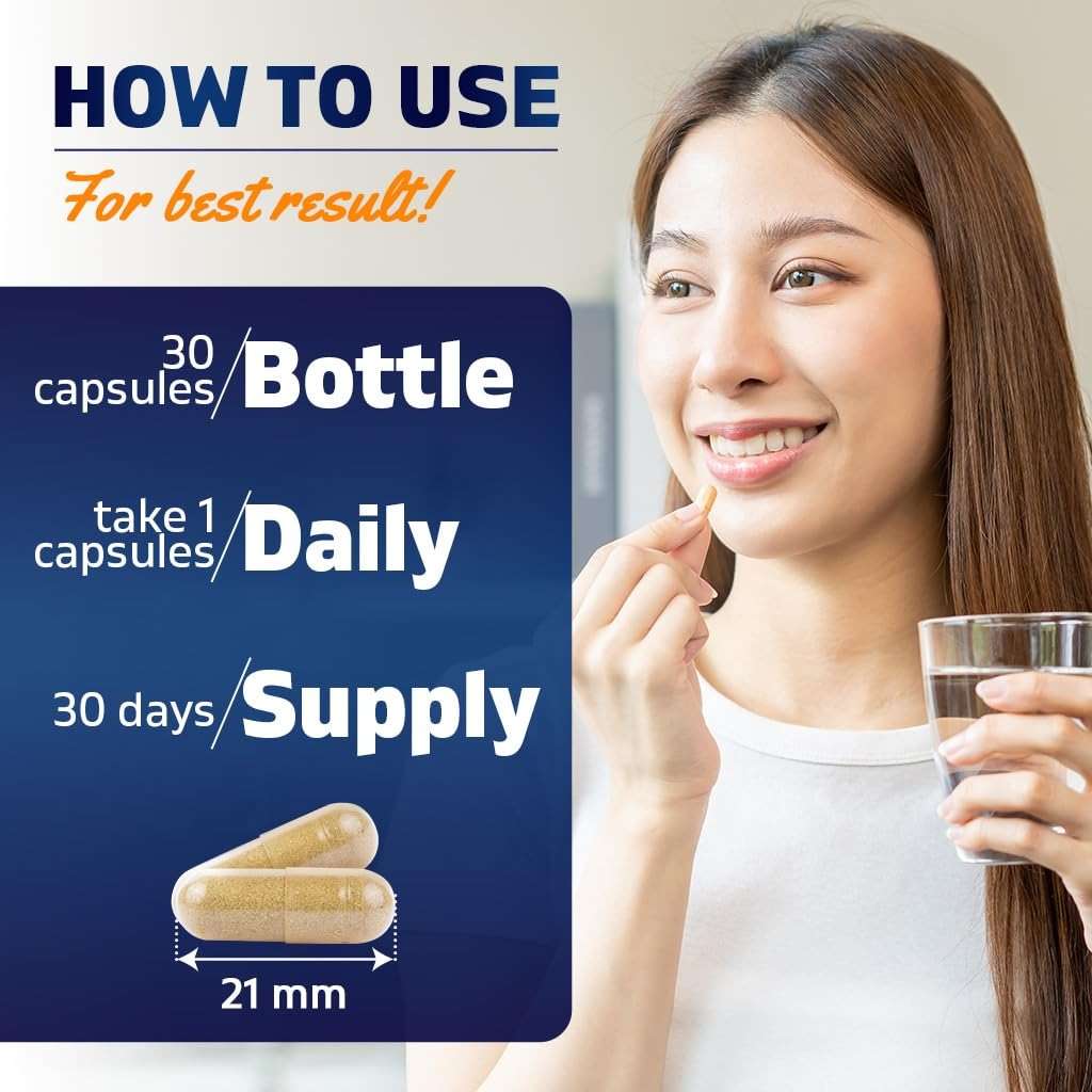 Vitamatic Akkermansia Muciniphila 30 Billion TFU + Clostridium Butyricum + Prebiotic Inulin - GLP-1 Probiotic - 30 Vegan Capsules - 30 Servings - Image 3