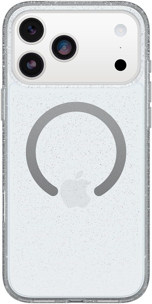 OtterBox iPhone 17 Pro Max Symmetry Series Clear Case - Stardust - Ultra-Thin, Sleek iPhone Case, MagSafe with Camera Control - Product Image
