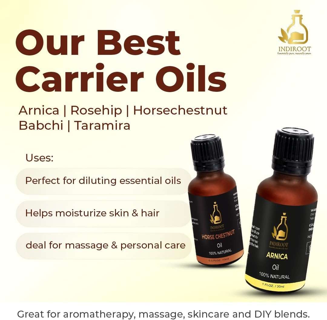 Camellia (Camellia Japonica) Oil | Pure & Natural Carrier Oil for Skincare, Hair Care & Massage - 15ml/0.5fl oz - Image 2