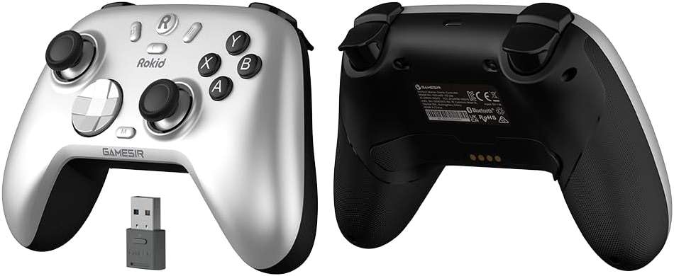 Rokid × GameSir Gaming Controller Wireless for Switch/PC/Android/iOS - Hall Effect Joystick, 1000Hz Polling Rate, Mechanical D-pad, Dual Motors with Customizable Macros - Image 3