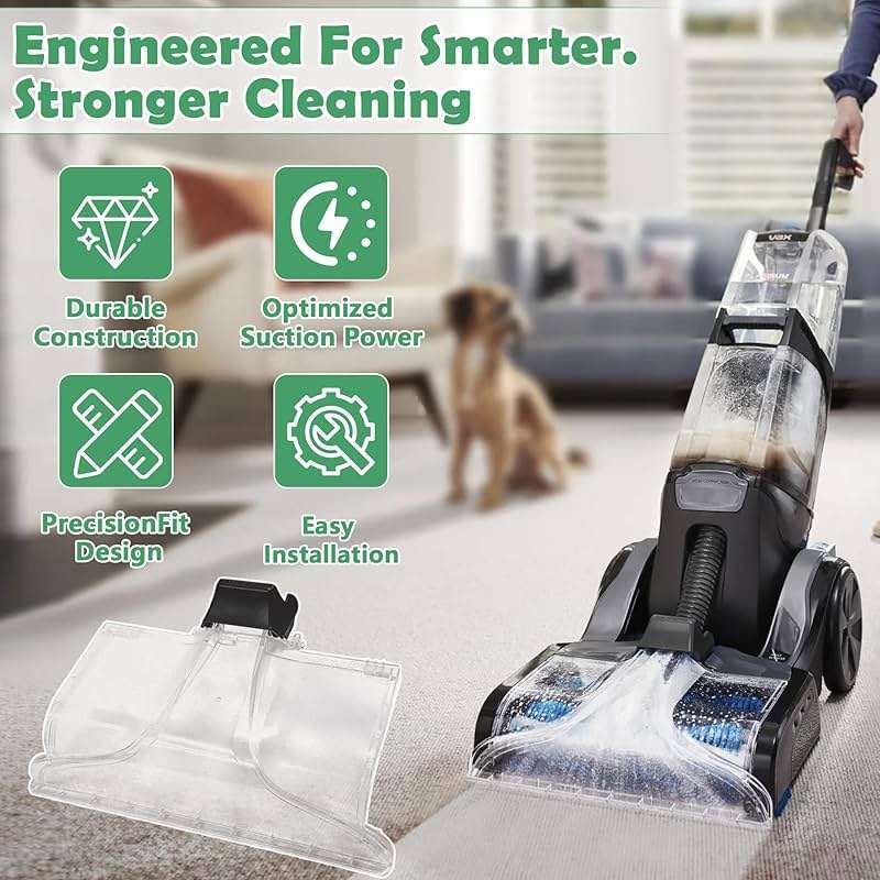 440014442 Upgraded Front Floor Vacuum Cleaner Replacement Nozzle Compatible with hoover SmartWash Gen 2, Replacement Parts for Vacuum Recycling Automatic Carpet Cleaner Nozzle - Image 3