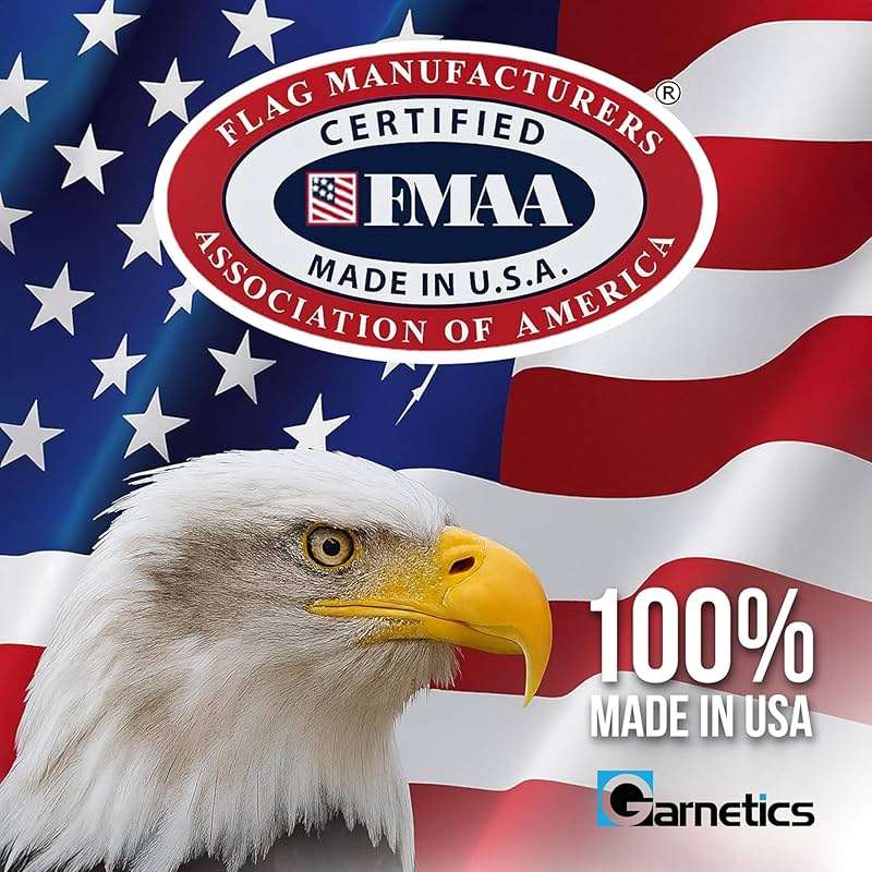 American Flag | American Flags for Outside 3X5 |100% Made in USA Flag-not imported - Premium US Flag 3X5 Heavy Duty Outdoor with Embroidered Stars and Sewn Stripes. - Image 4