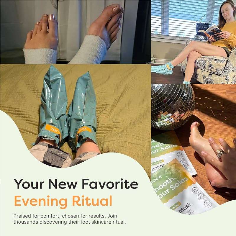 ZenToes Moisturizing Socks for Dry Cracked Feet - Bamboo Viscose Blend Spa Socks with Aloe Vera Gel Lining, Non-Slip Grippers, Self Care Gifts, Stocking Stuffers for Women (Mint Sky, 1 Pair) - Image 7