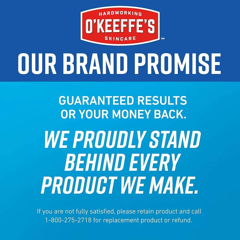 O’Keeffe’s for Healthy Feet Heel Repair Kit with Urea & Lactic Acid – (1 Pair) Reusable Foot Sleeves + 3 oz. Intense Renewal Foot Cream, Exfoliates & Softens Dry Heels - Image 10