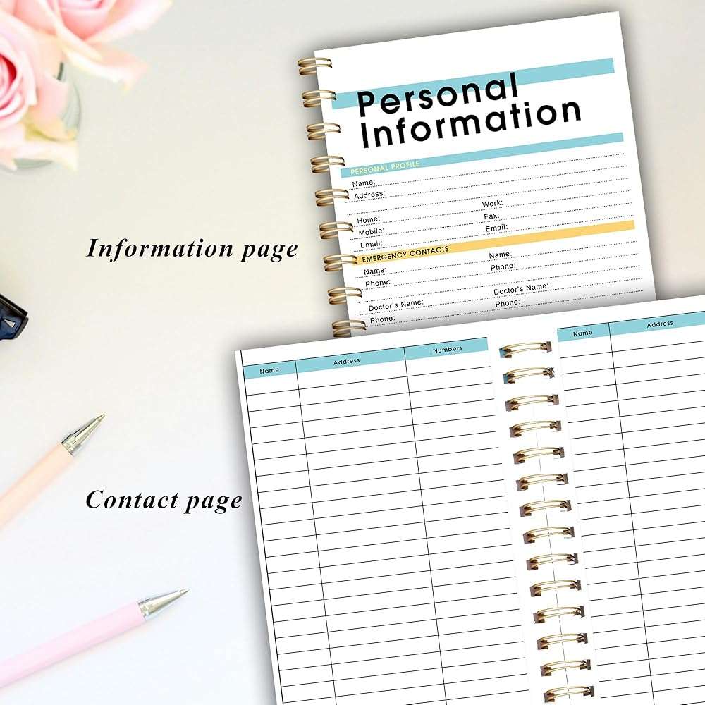 2026 Weekly and Monthly Planner, From January 2026 to December 2026, 5.5" x 8.5" Daily Planner for Productivity, Goal Setting & Time Management, Organizer for Work & School - Black Hard Cover - Image 7