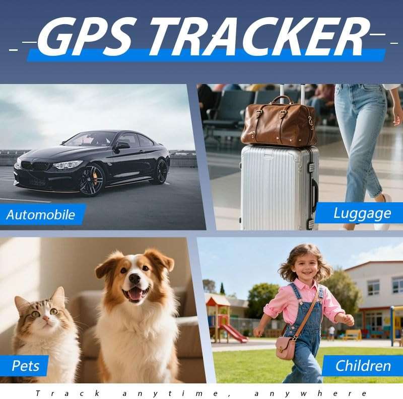 GPS Tracker for Vehicles,Cars,Kids & Pets,Real-Time Location Updates,No SIM Card No Subscription,Long Standby Waterproof GPS Tracking Device for Dogs, Elderly & Valuables (Android & iOS) - Image 6