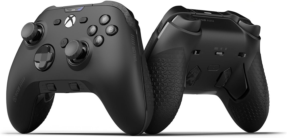 SCUF VALOR PRO Wireless Performance Xbox Controller – Customizable Back Paddles, Instant Triggers, Endurance TMR Thumbsticks, Audio Controls, Xbox Series X|S, Xbox One, Windows PC – Black - Product Image