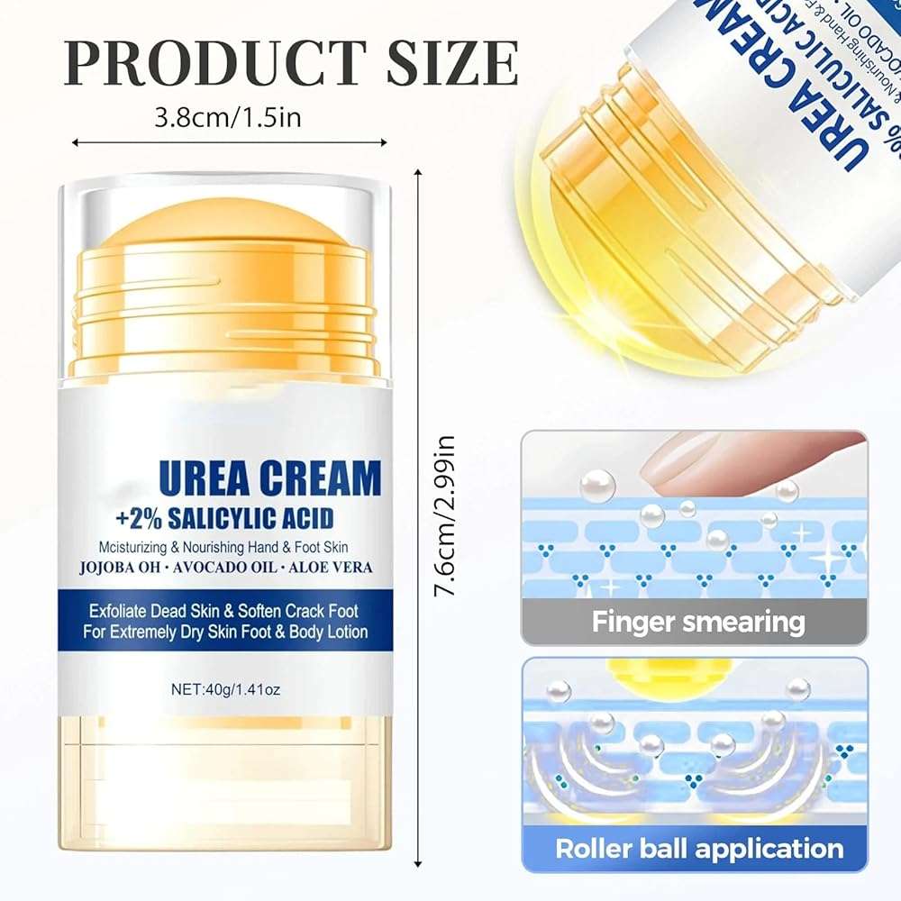 YAWOTA Hydrating and Anti-Cracking Foot Cream, Hydrating and Anti-Cracking Foot Cream for Dry Cracked Feet Knees Elbows Hands Hydrates, Smoothing Skin Women and Men (1) - Image 4