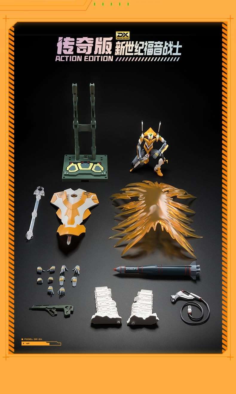 BLOKEES - Ultra Action Edition 03 Evangelion Proto Type-00 Model Kit - Image 4