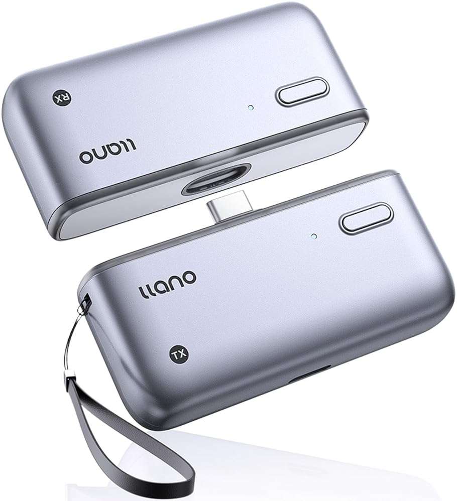 llano S850 Upgraded Type-C Wireless HDMI Transmitter and Receiver, 50M, Ultra 4K Decode Input 1080P@60Hz Output, Plug&Play 5G+2.4G and Audio for Phone/Tablet/Laptop/PC to Monitor/Projector/TV Box - Image 1