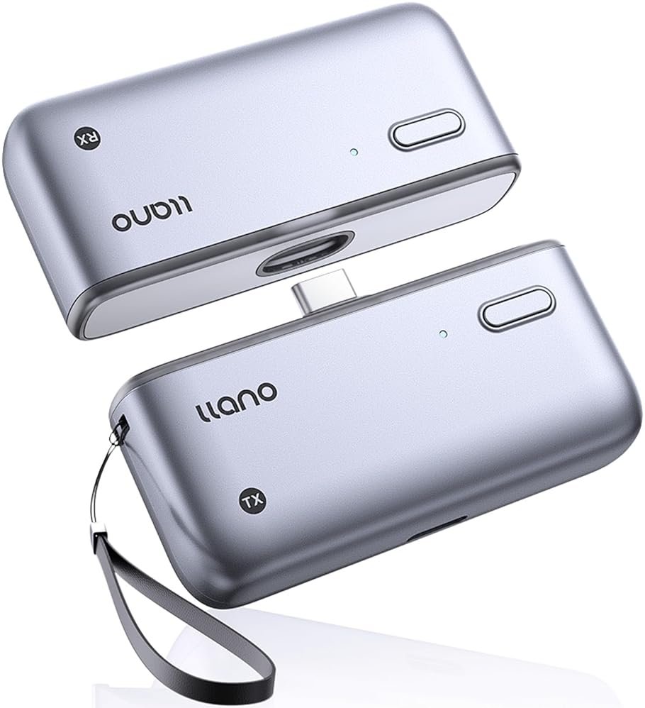 llano S850 Upgraded Type-C Wireless HDMI Transmitter and Receiver, 50M, Ultra 4K Decode Input 1080P@60Hz Output, Plug&Play 5G+2.4G and Audio for Phone/Tablet/Laptop/PC to Monitor/Projector/TV Box - Product Image