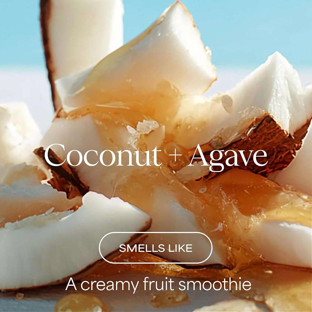 Raw Sugar The Moisture Smoothie Shampoo and Conditioner with Coconut Oil, Agave, & Sweet Almond Oil, Hydrates & Nourishes Dry Hair, Formulated without SLS/SLES or Parabens - Image 2